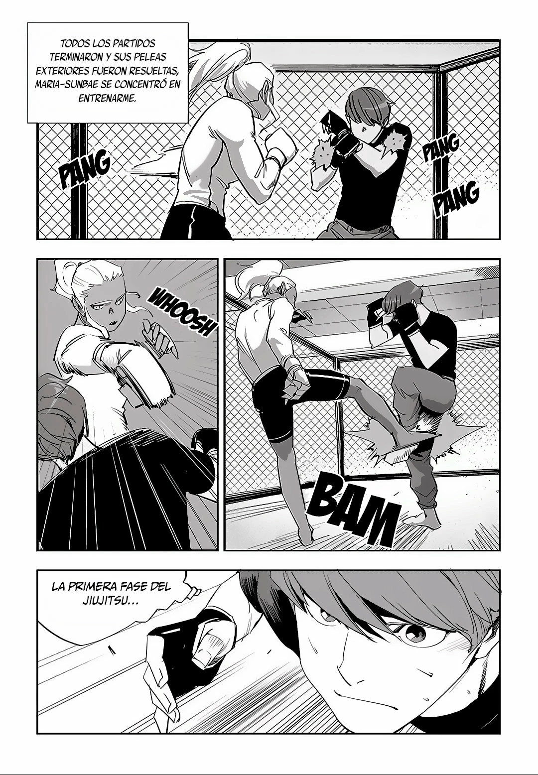 Aula de Lucha 3 > Capitulo 47 > Page 121